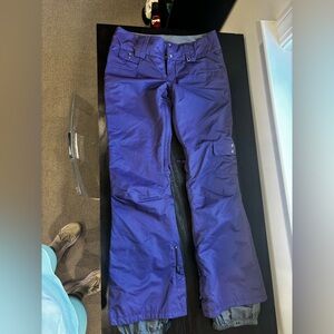 Purple Burton Women’s Snowboarding pants